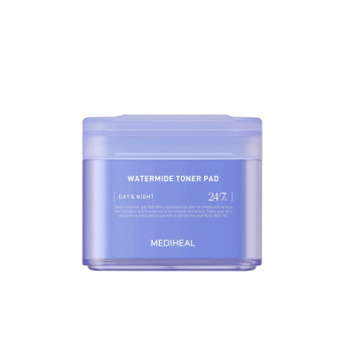 Mediheal Интенсивно увлажняющие тонер-пэды с ледниковой водой Watermide Toner Pad 100 шт Корея Mediheal Интенсивно увлажняющие тонер-пэды с ледниковой водой Watermide Toner Pad 100 шт Корея