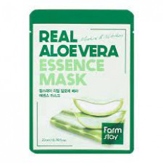 Farm Stay Маска тканевая с экстрактом алоэ Real Aloevera Essence Mask Корея