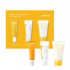 Celimax Набор миниатюр для выравнивания тона Pore+Dark Spot Brightening Kit