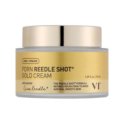 VT Омолаживающий крем с золотом и ПДРН PDRN Reedle Shot Gold Cream 50 мл.ЧЗ VT Омолаживающий крем с золотом и ПДРН PDRN Reedle Shot Gold Cream 50 мл.ЧЗ