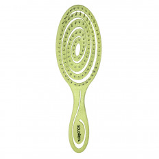 Solomeya Расческа био для волос подвижная зеленая Detangling Bio Hair Brush Green