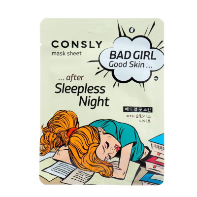 Consly Тканевая маска "после бессоной ночи" Sleepless Night Mask Sheet 23 мл.Корея Consly Тканевая маска "после бессоной ночи" Sleepless Night Mask Sheet 23 мл.Корея
