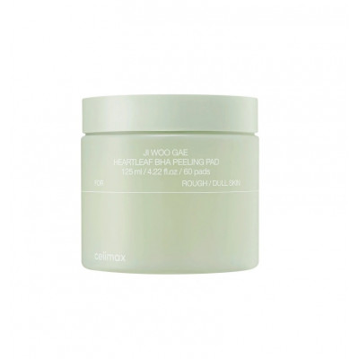 Celimax Пилинг-пэды с BHA-кислотой Ji Woo Gae Heartleaf BHA 60 шт. ЧЗ Celimax Пилинг-пэды с BHA-кислотой Ji Woo Gae Heartleaf BHA 60 шт. ЧЗ