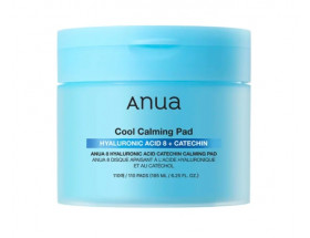 ANUA Oхлаждающие успокаивающие тонер-пэды с гиалуроновой кислотой Cool Calming Pad 110шт.