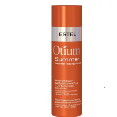 ESTEL Увлажняющий бальзам-маска с UV-фильтром для волос Otium Summer 200 мл. ESTEL Увлажняющий бальзам-маска с UV-фильтром для волос Otium Summer 200 мл.