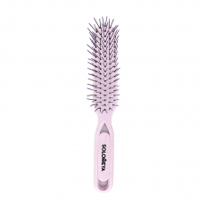 Solomeya Расческа узкая пастельно-сиреневая Detangler Bio Hair Brush Pastel Lilac
