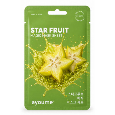 Ayoume Тканевая маска Fruit Star Fruit Magic ЧЗ Ayoume Тканевая маска Fruit Star Fruit Magic ЧЗ