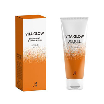 J:ON Маска для лица мультивитаминная Vita Glow Brightening&Moisturizing Sleeping Pack 50 гр. Корея