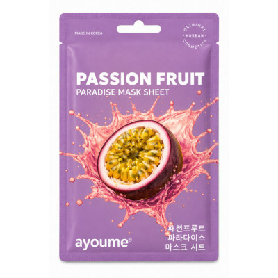 Ayoume Тканевая маска Fruit Passion Fruit Paradise ЧЗ