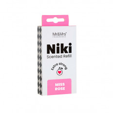 Mr&Mrs Сменный блок ароматизатора NIKI Мисс роза Miss Rose