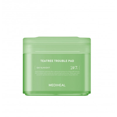Mediheal Антибактериальные тонер-пэды с чайным деревом Teatree Toner Pad 100 шт Корея Mediheal Антибактериальные тонер-пэды с чайным деревом Teatree Toner Pad 100 шт Корея