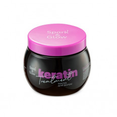 Spark&Glow Маска для волос с эффектом кератина Hair Mask with Keratin Effect 500 мл. Spark&Glow Маска для волос с эффектом кератина Hair Mask with Keratin Effect 500 мл.