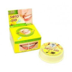 5Stars Тайская зубная отбеливающая паста Манго Thai Toothpaste Mango 25 г. Таиланд
