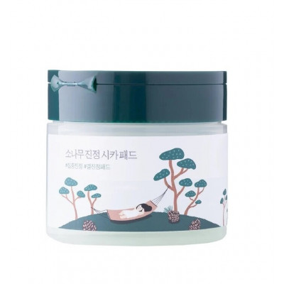 ROUND LAB Пэды для проблемной кожи с экстрактом сосны и центеллы Pine Calming Cica Pad 50 шт. Корея