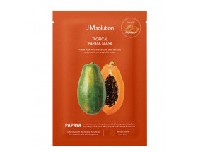 JMSolution Осветляющая маска с экстрактом папайи Tropical Papaya Mask Корея