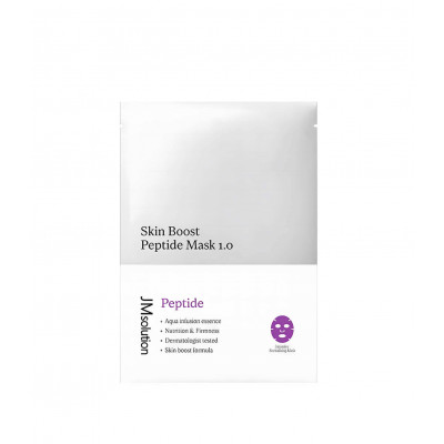 JMsolution Тканевая маска-бустер с пептидами Skin Boost Peptide Mask 1.0 Корея