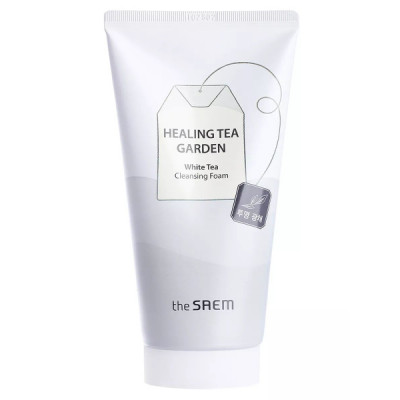 The Saem Пенка для умывания с белым чаем White Tea Cleansing Foam 150 мл. Корея