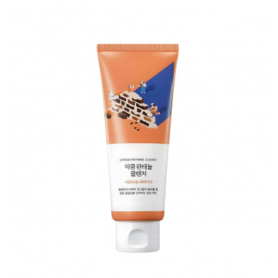 ROUND LAB Пенка для умывания с черной соей и пантенолом Soybean Panthenol Cleanser 150 мл. Корея