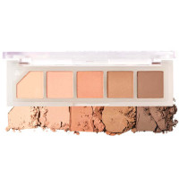 Unleashia Палетка теней для век Mood Shower Face Palette (Vanilla Shower 01)Корея