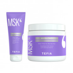 Tefia Серебристая маска для волос MyBlond Silver Tefia Серебристая маска для волос MyBlond Silver