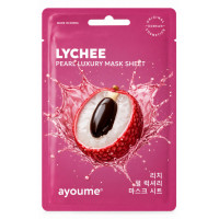 Ayoume Тканевая маска Fruit Lychee Pearl Luxury ЧЗ