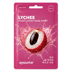 Ayoume Тканевая маска Fruit Lychee Pearl Luxury ЧЗ Ayoume Тканевая маска Fruit Lychee Pearl Luxury ЧЗ