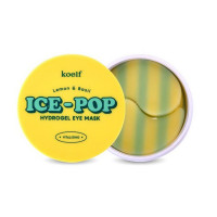 KOELF Осветляющие гидрогелевые патчи Ice-Pop Lemon&Basil Hydrogel Eye Mask 60 шт.Корея
