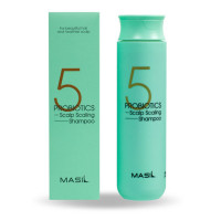 MASIL Глубоко очищающий шампунь с пробиотиками 5 Probiotics Shampoo 300 мл. Корея
