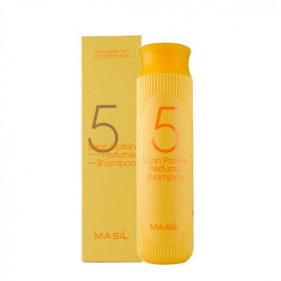 MASIL Протеиновый шампунь 5 Salon Protein Perfume Shampoo 300 мл. ЧЗ MASIL Протеиновый шампунь 5 Salon Protein Perfume Shampoo 300 мл. ЧЗ