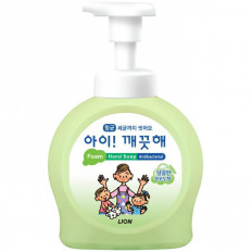 LION Пенное мыло для рук с антибактериальным эффектом с ароматом винограда 200 мл. Корея