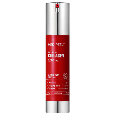 MEDI-PEEL Обновляющая сыворотка с микроигла Red Lacto Collagen 3000 Shot Serum 50мл.Корея
