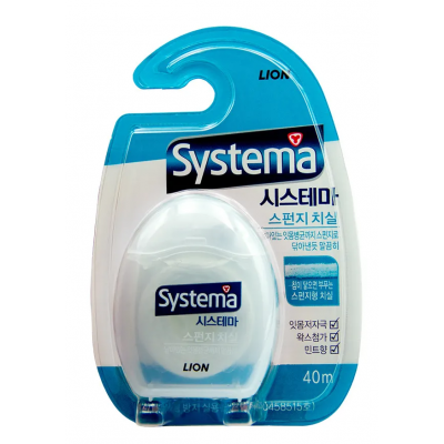 Lion Systema Нить зубная 40 м.