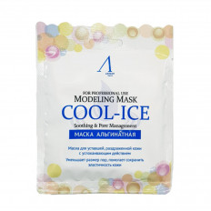 Anskin Маска альгинатная успокаивающая Cool-Ice 25 гр. Корея