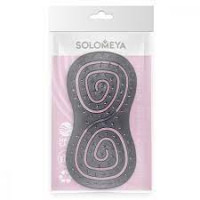 Solomeya Расческа для волос подвижная черная Mini Black 1шт