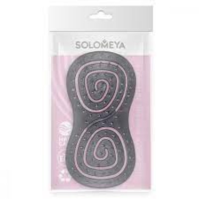 Solomeya Расческа для волос подвижная черная Mini Black 1шт
