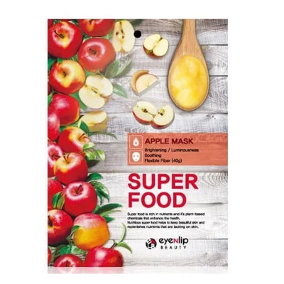 Eyenlip Тканевая маска для лица яблоко Super Food Корея