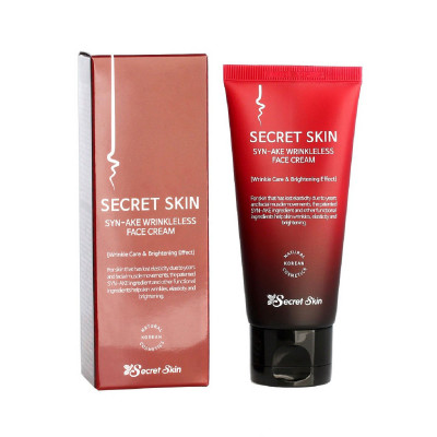 Secret Skin Крем для лица со змеиным ядом Syn-ake Wrinkleless Face Cream 50 мл. Корея