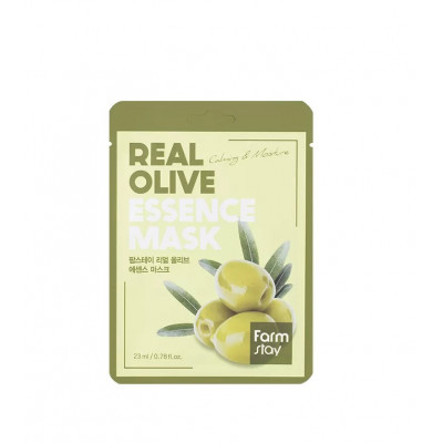 Farm Stay Тканевая маска с оливой Real Olive Essence Mask Корея Farm Stay Тканевая маска с оливой Real Olive Essence Mask Корея