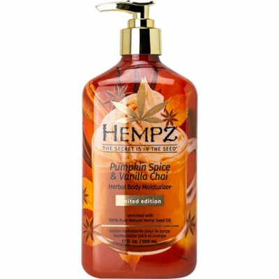 HEMPZ Молочко для тела увлажняющее Тыква и Ваниль Body Moisturizer 500 мл.