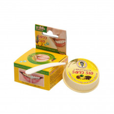 5Stars Тайская зубная отбеливающая паста Ананас Thai Toothpaste Pineapple 25 г. Таиланд