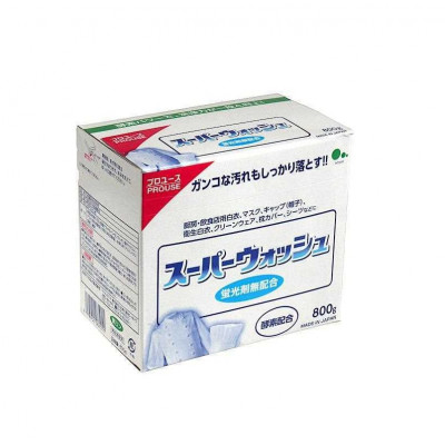 Mitsuei Стиральный порошок с ферментами для белого Super Wash 800 г. Япония Mitsuei Стиральный порошок с ферментами для белого Super Wash 800 г. Япония