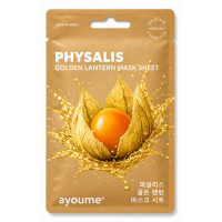 Ayoume Тканевая маска Fruit Physalis Golden Lantern ЧЗ Ayoume Тканевая маска Fruit Physalis Golden Lantern ЧЗ
