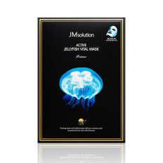 JMsolution Укрепляющая маска с экстрактом медузы Active Jellyfish Vital Mask Корея