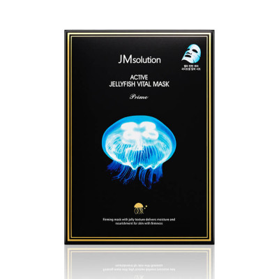 JMsolution Укрепляющая маска с экстрактом медузы Active Jellyfish Vital Mask Корея JMsolution Укрепляющая маска с экстрактом медузы Active Jellyfish Vital Mask Корея