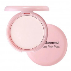 The SAEM Пудра компактная с каламином Saemmul Parfect Pore Pink Pact 11 г. Корея