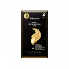 JMsolution Маска с экстрактом риса с осветляющим эффектом BE NATURE Rice Whitening Mask Корея