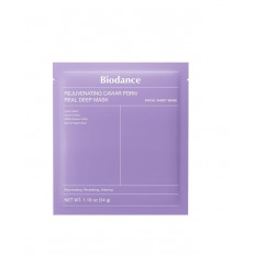 Biodance Ночная гидрогелевая маска с ПДРН и икрой Rejuvenating Caviar PDRN Real Deep Mask