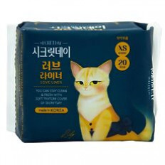 Secret Day Ультратонкие дышащие органические прокладки размер М, 16 шт. Корея