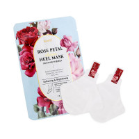 Koelf Маски-носочки для ног с розой Rose Petal Satin Foot Mask 1 пара Корея