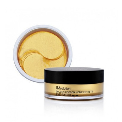 JMsolution Патчи гидрогелевые с шелком и золотом Golden Cocoon Honey Eye Patch 60 шт. Корея